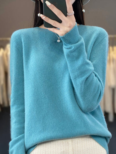 Anette | Warmer Kaschmir-Pullover für kalte Tage