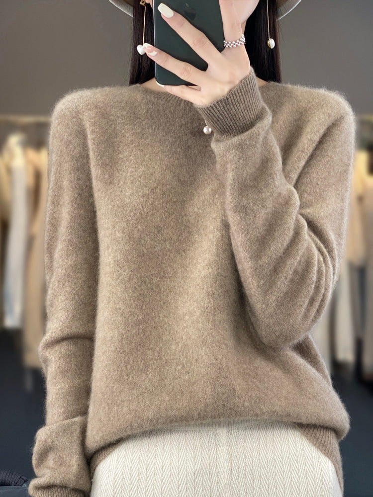 Anette | Warmer Kaschmir-Pullover für kalte Tage