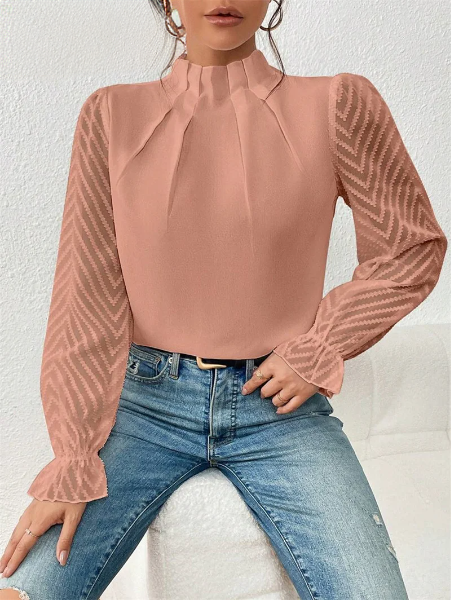 Arpina® | Elegantes Top mit Rüschenärmeln