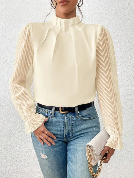 Arpina® | Elegantes Top mit Rüschenärmeln