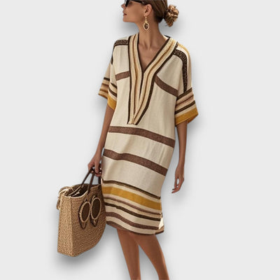 Calys – Lockeres Kaftankleid mit Strandcharme