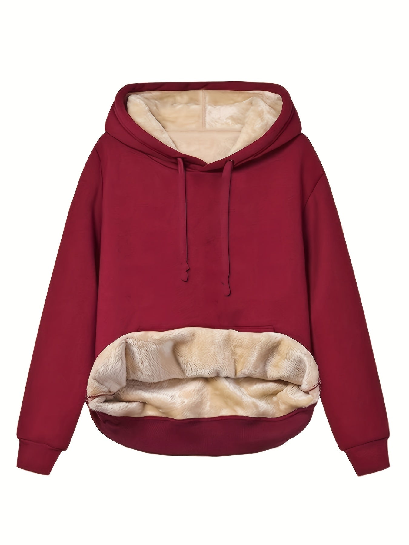 Warme Kapuzen-Winterpullover für Frauen