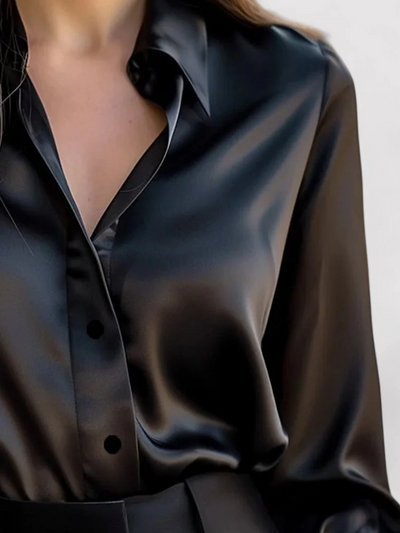 Edles formelles Damenhemd | Langarm