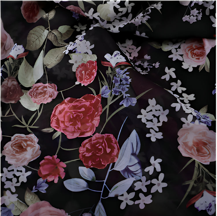 Sommerkleid für Damen – Elegantes florales luftiges Maxikleid