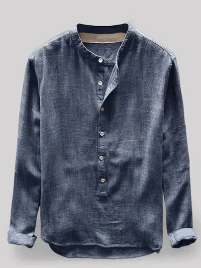 Elegantes bequemes Herrenhemd | Langarm