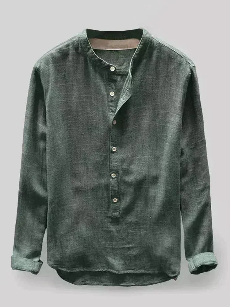 Elegantes bequemes Herrenhemd | Langarm