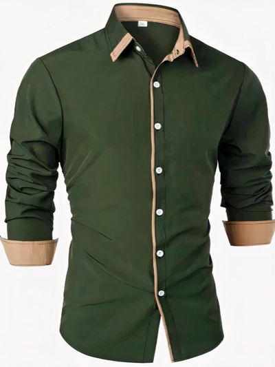 Elegantes Langarmhemd für Herren | Langarm
