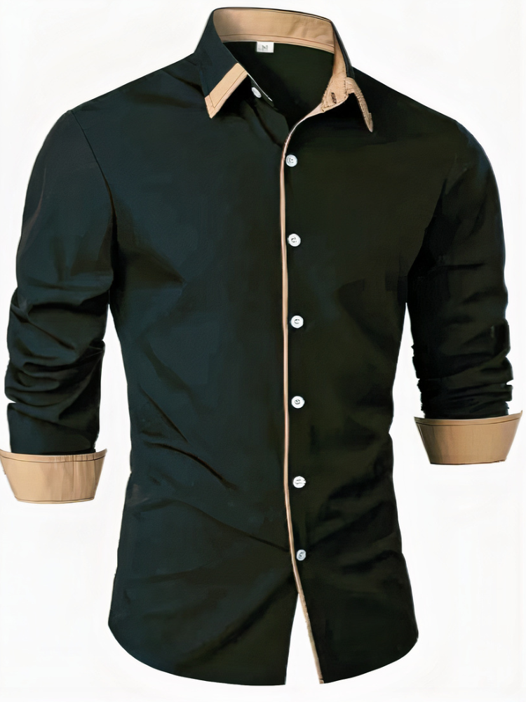 Elegantes Langarmhemd für Herren | Langarm