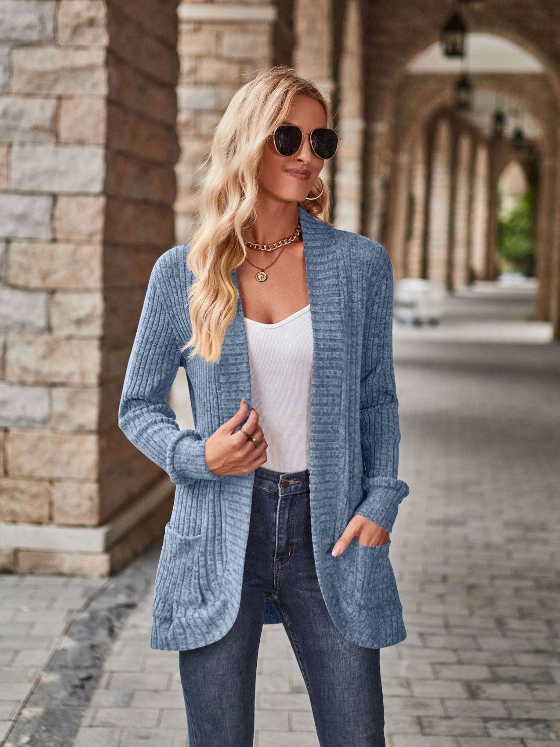 Kuschelige Winter-Strickjacke für Frauen
