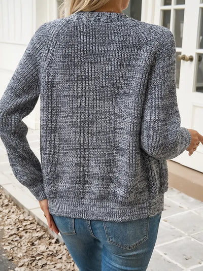 ELEGANTER POLYESTER-STRICKCARDIGAN | STILVOLL UND BEQUEM