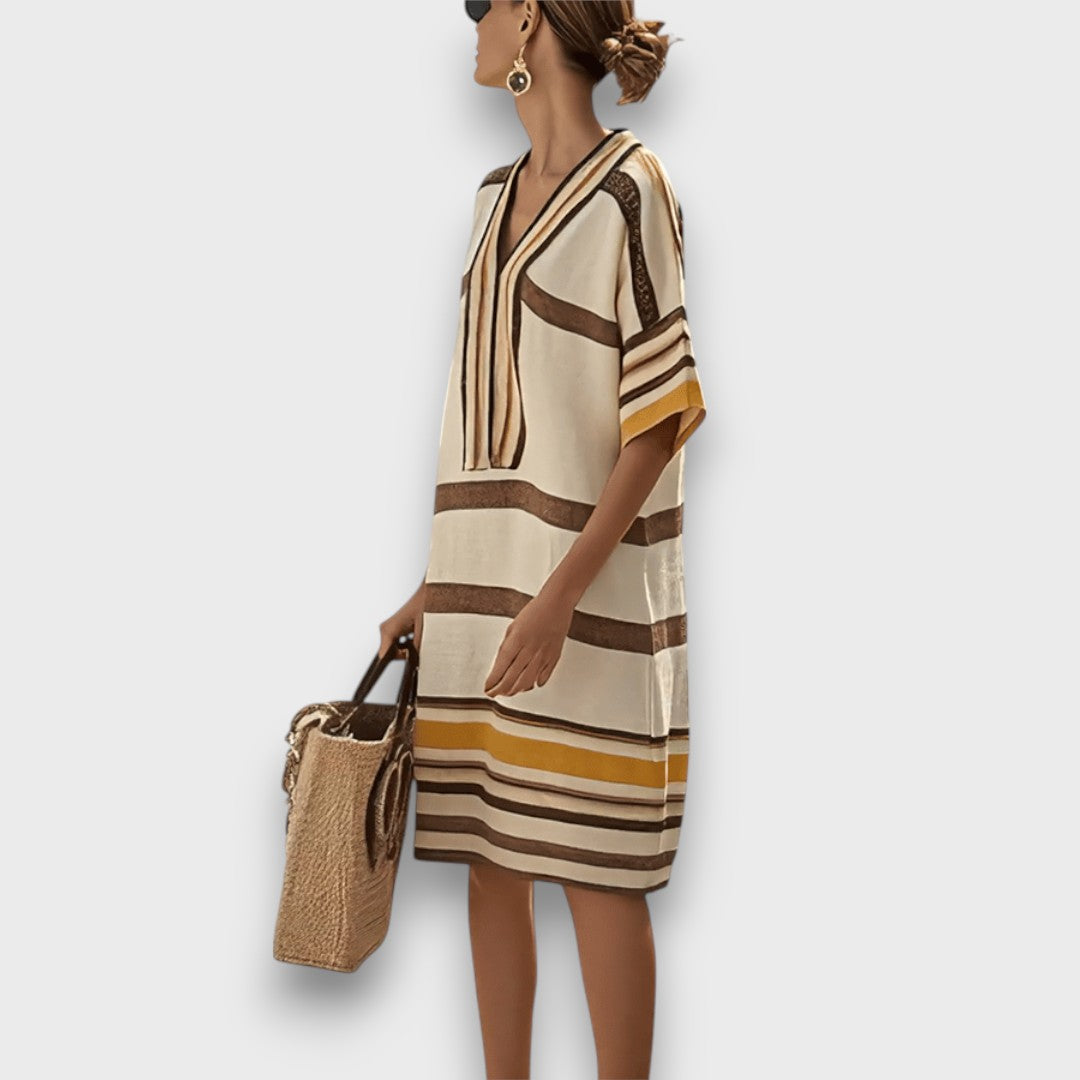 Calys – Lockeres Kaftankleid mit Strandcharme