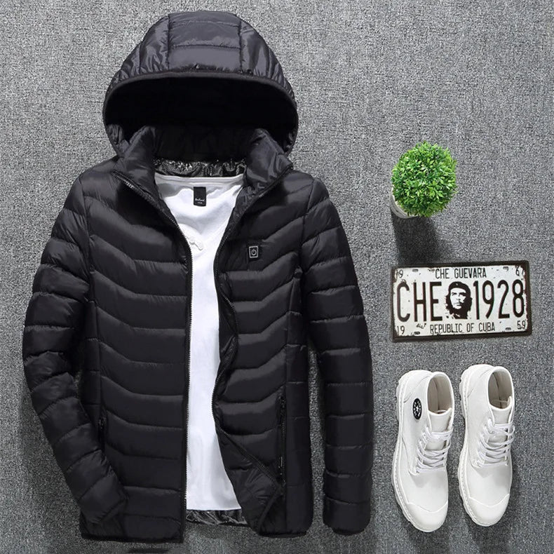 Thermoisolierte Winterjacke für Herren