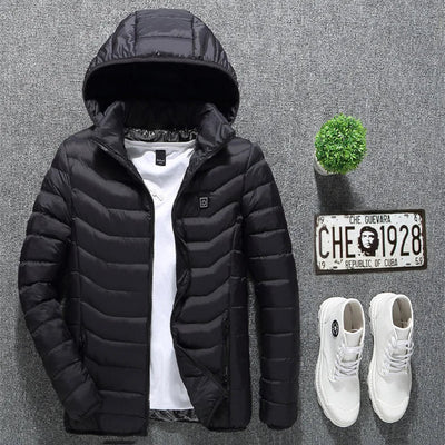 Thermoisolierte Winterjacke für Herren