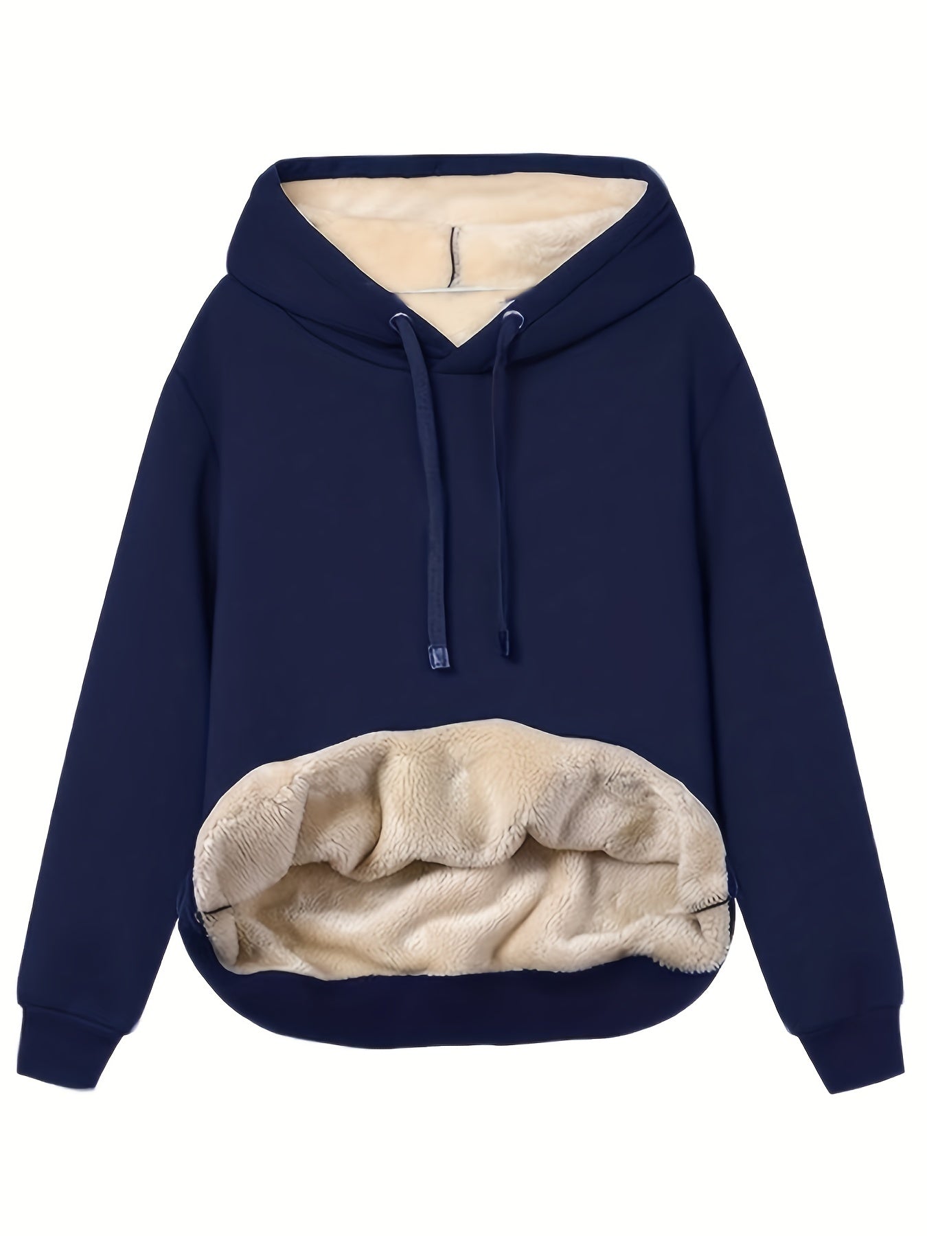 Warme Kapuzen-Winterpullover für Frauen