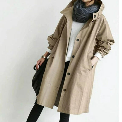 Mandy | Eleganter Wasserdichter Trenchcoat