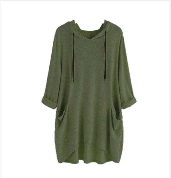 Übergroßer Pullover mit Taschen für Damen