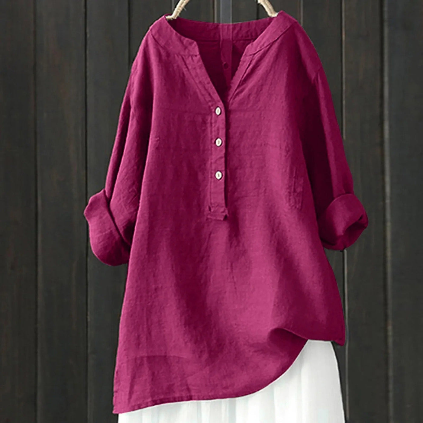 Aminta® | Button-Down-Bluse