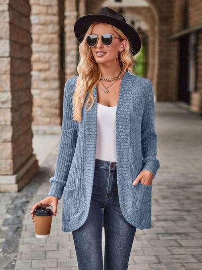 Kuschelige Winter-Strickjacke für Frauen