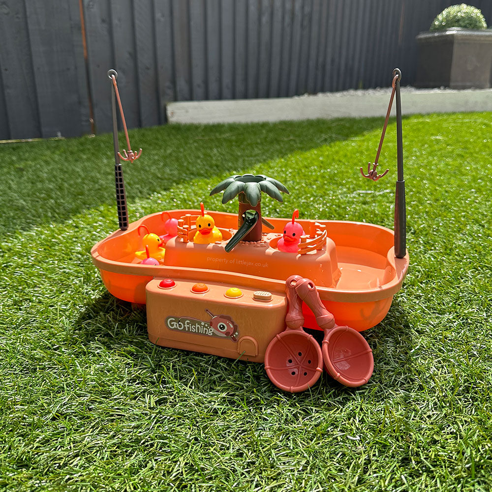 Splash & Catch – Interaktives Wasserfischspiel für Kinder, das Koordination und Fantasie fördert