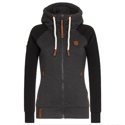 Schlank Geschnittener Hoodie für Damen