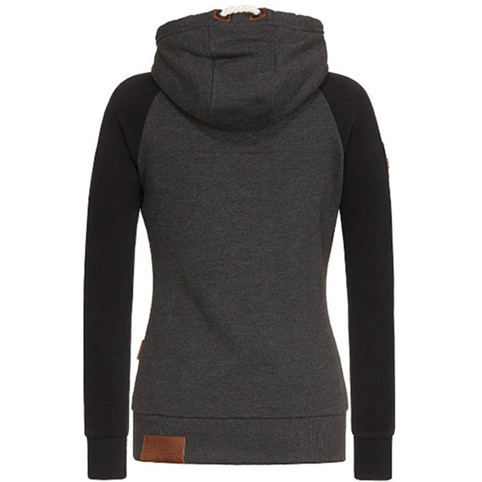 Schlank Geschnittener Hoodie für Damen