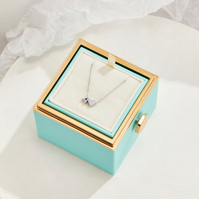 Ewige Liebe & Brief Silberhalskette