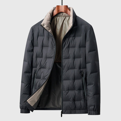 Gesteppte Pufferjacke mit Seitentaschen für Herren