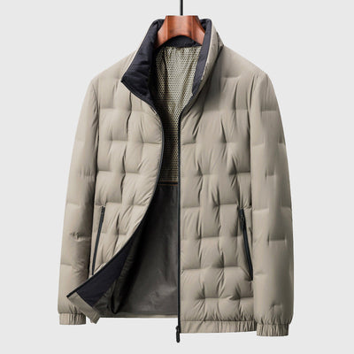 Gesteppte Pufferjacke mit Seitentaschen für Herren