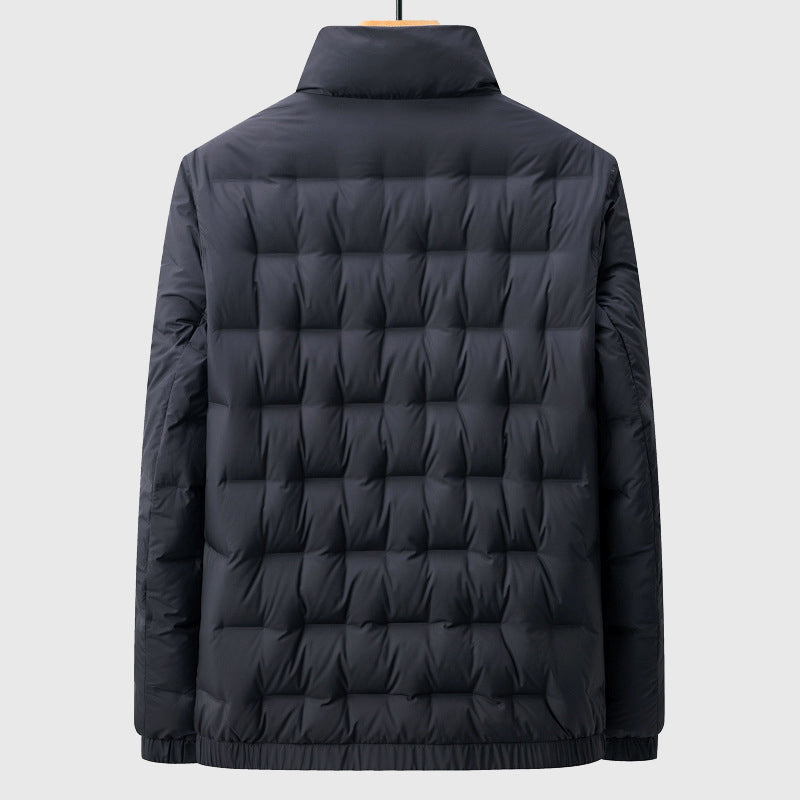 Gesteppte Pufferjacke mit Seitentaschen für Herren