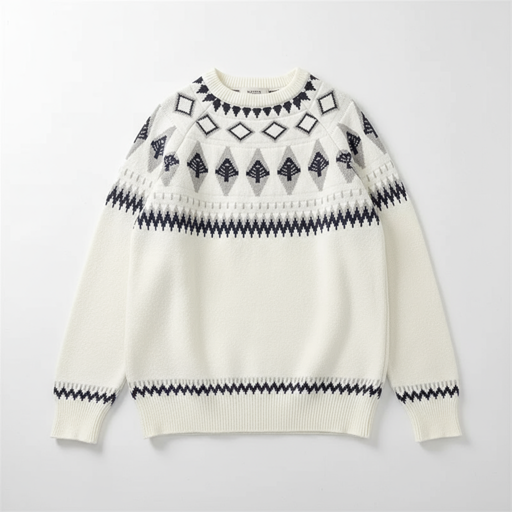 Ezra | Vintage Isländischer Pullover