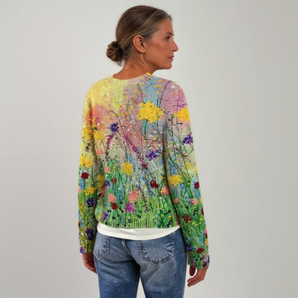 Francescaa - Handge Fertigt Woll Pullover