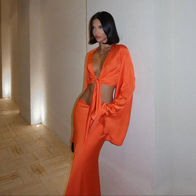 Harmonie - Zweiteiliges Set aus Satin