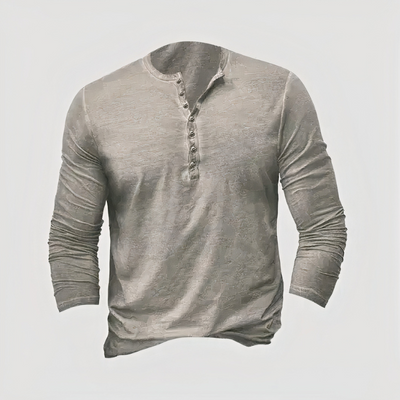 Herren atmungsaktives Langarmhemd | Langarm