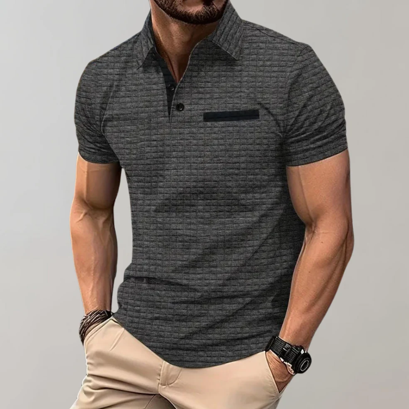 Herren edles Poloshirt | Kurzarm