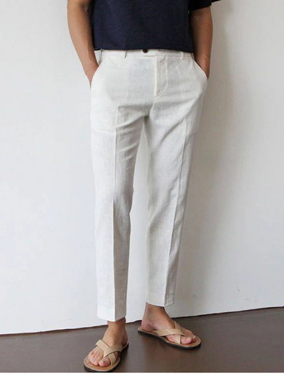 Herren elegante Sommerhosen | Leichte