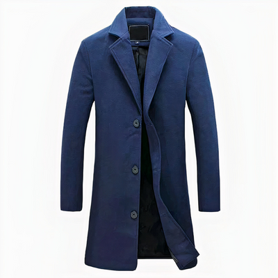 Herren eleganter Büromantel | Lang