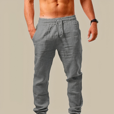 Herren klassische Sommerhosen | Leichte