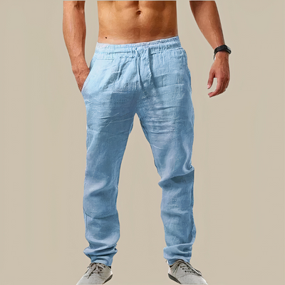 Herren klassische Sommerhosen | Leichte