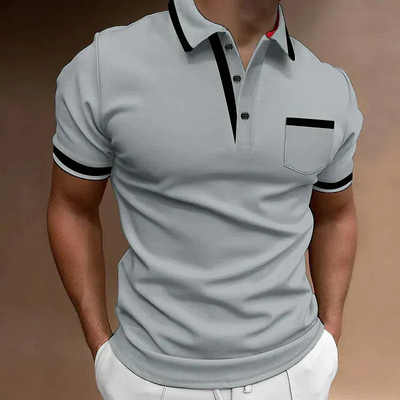 Herren klassisches elegantes Poloshirt | Kurzarm