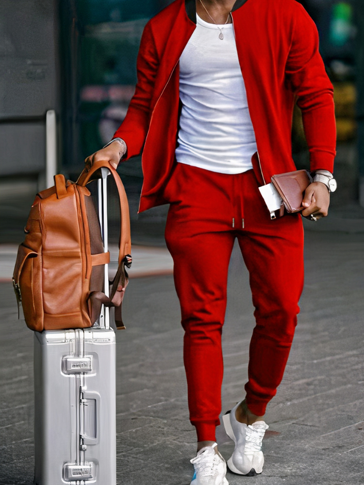 Herren lässiges Zweiteiler-Set | Sportliche