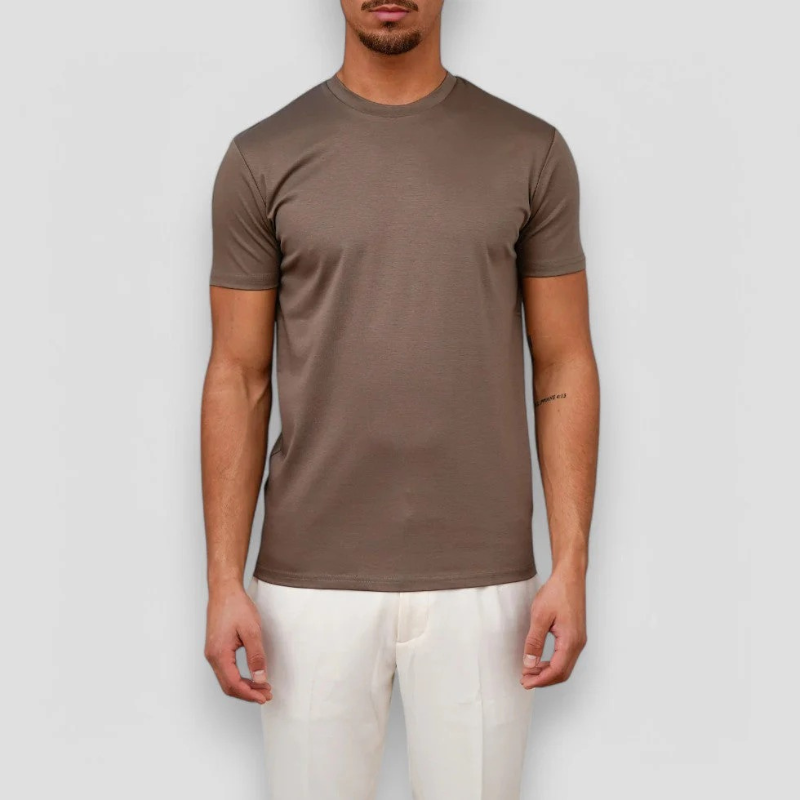 Herren leichtes lässiges T-Shirt | Kurzarm