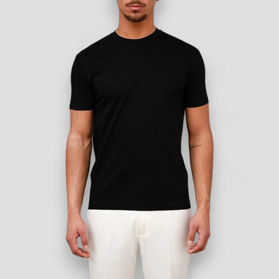 Herren leichtes lässiges T-Shirt | Kurzarm