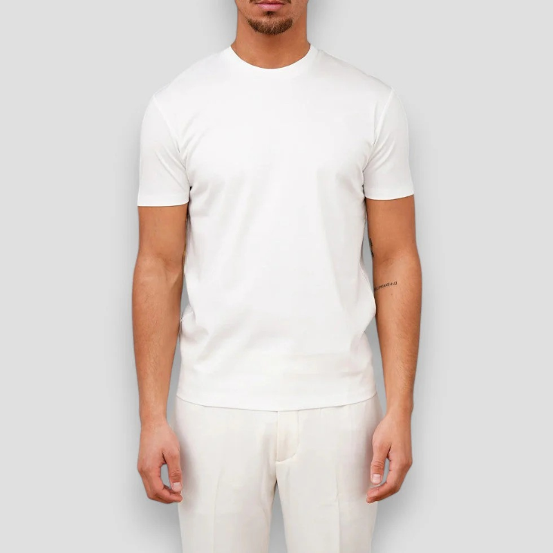 Herren leichtes lässiges T-Shirt | Kurzarm