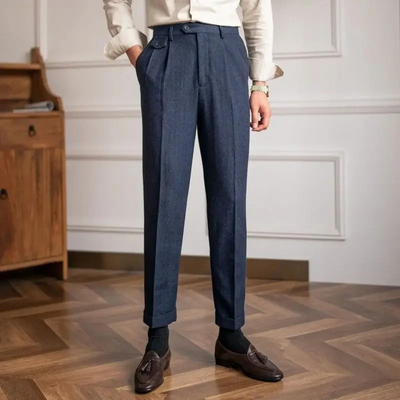 Herren moderne gerade Hose | Anzug