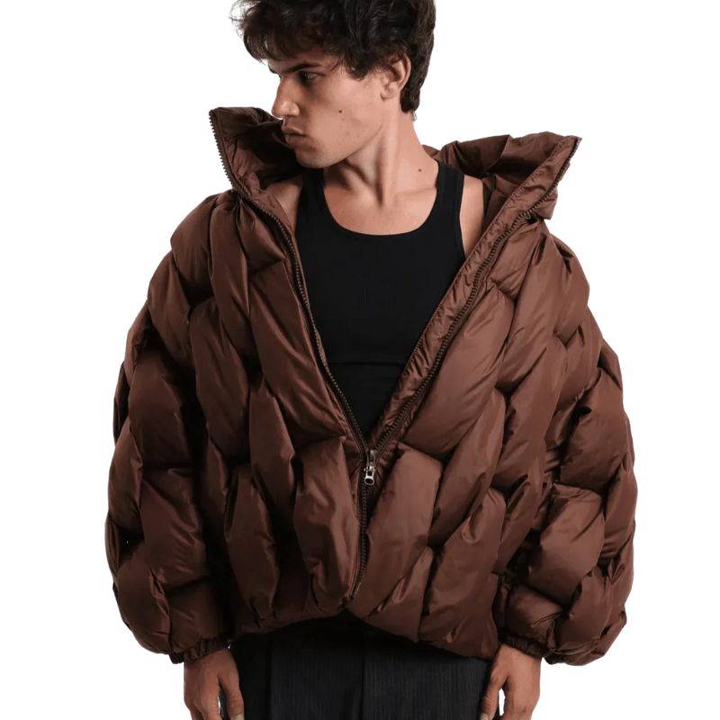 Herren moderne trendige Steppjacke | Winter