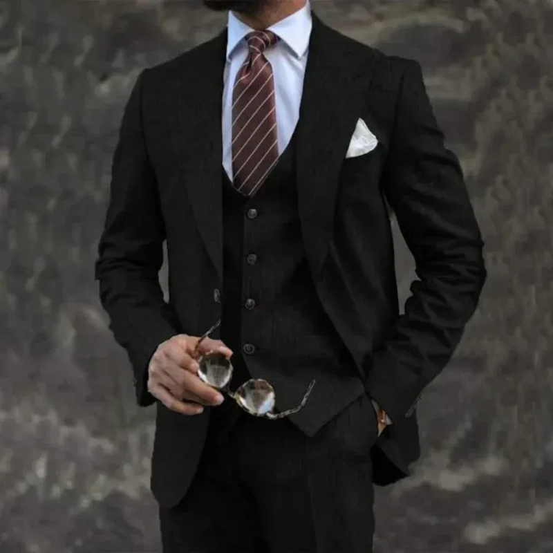 Herren Premium 3-teiliger Anzug | Hochzeits