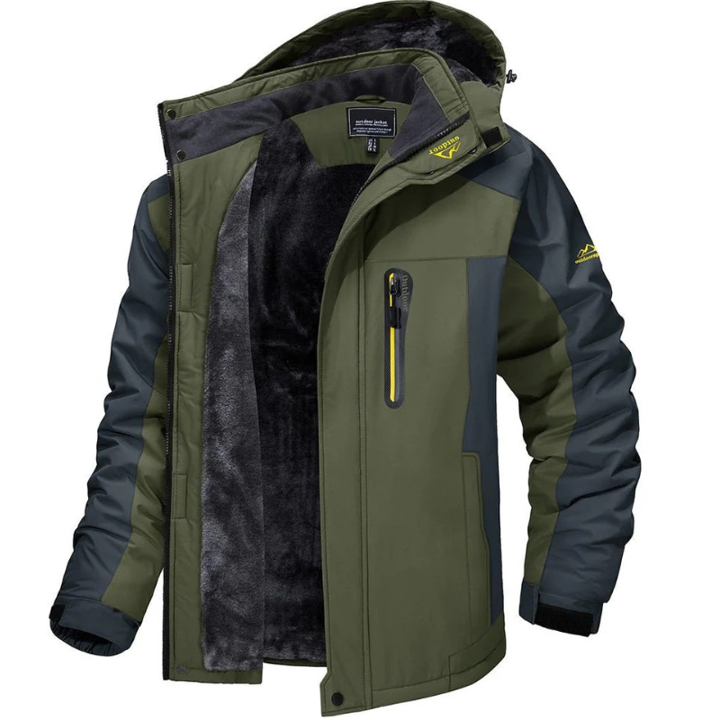 Herren stylische Outdoorjacke | Wasserdichte
