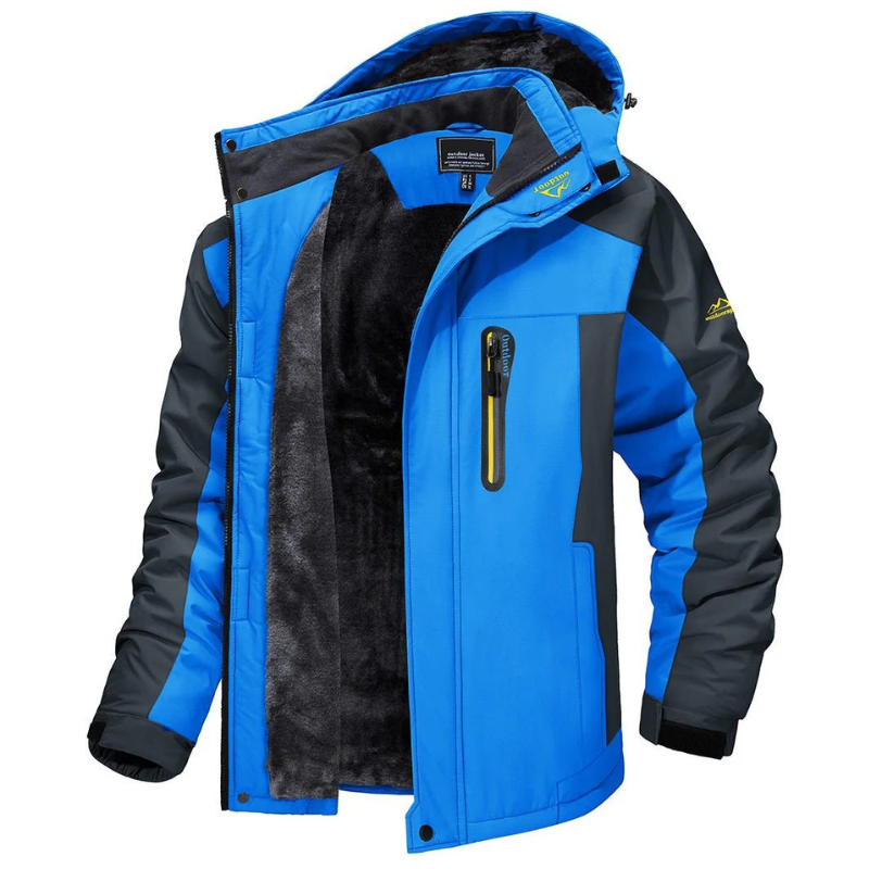 Herren stylische Outdoorjacke | Wasserdichte