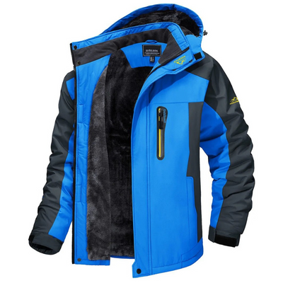Herren stylische Outdoorjacke | Wasserdichte