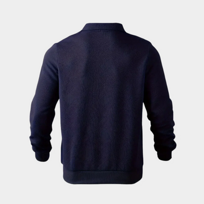Herren stylischer warmer Pullover | reißverschluss